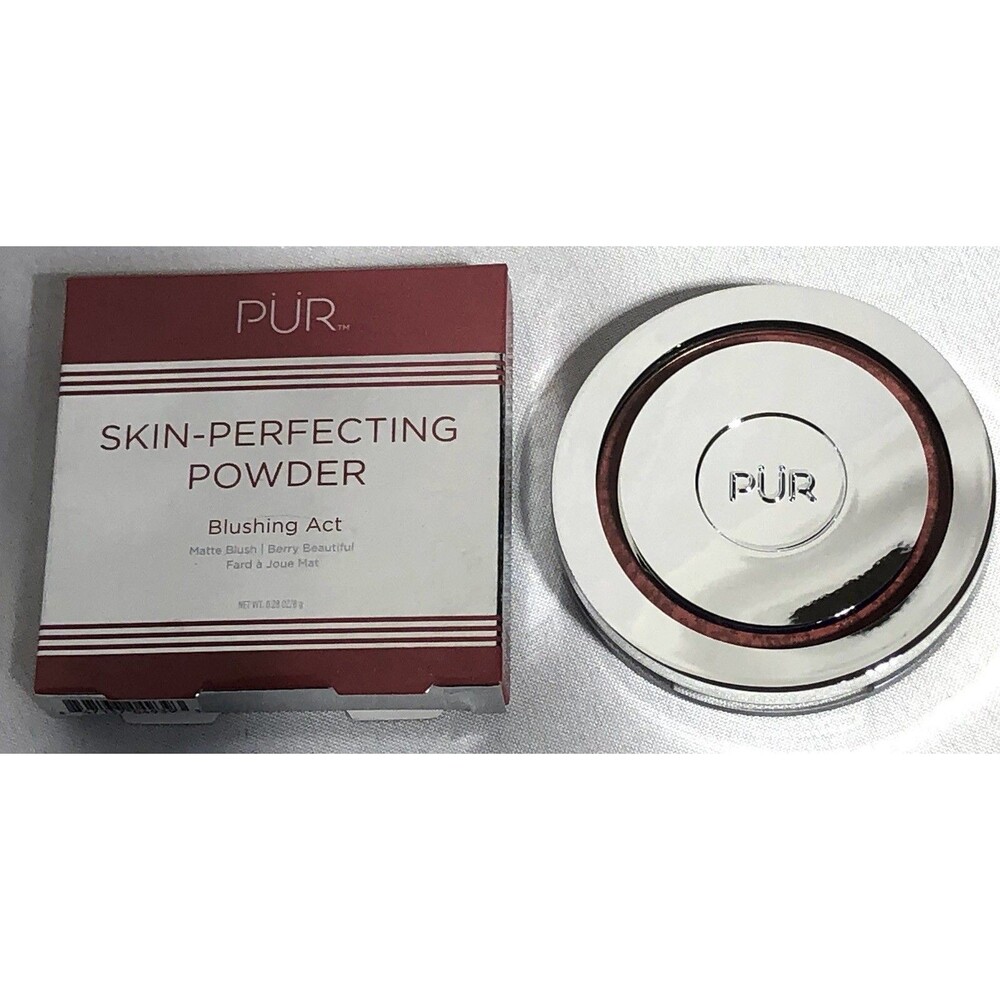 PUR Cosmetics Blushing Act Skin Perfecting Powder Matte Berry Beautiful ~ 0.28